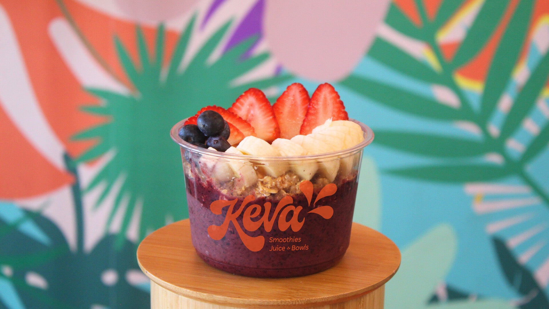 Amazon Acai Bowl (Blueberry Strawberry) | Keva