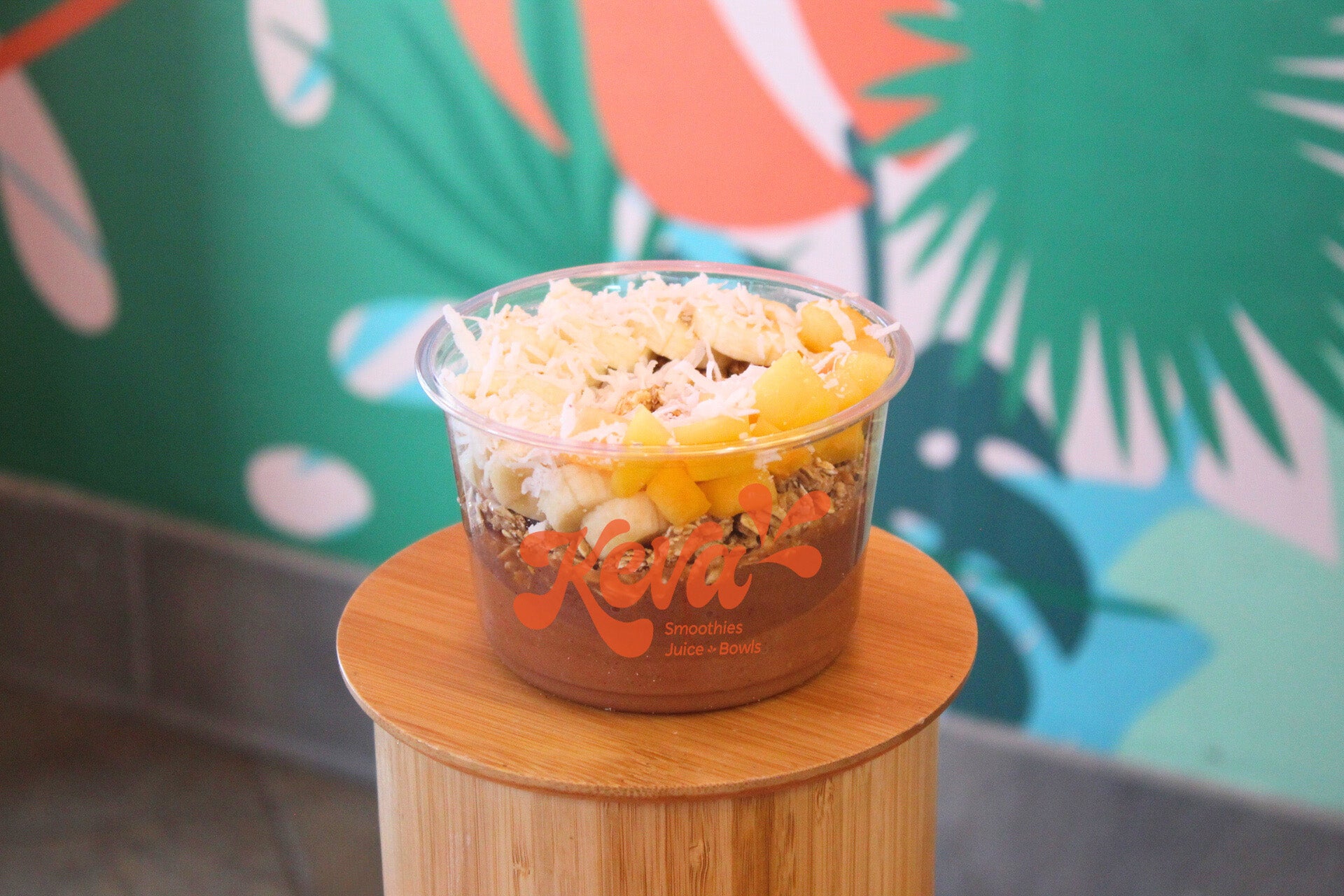 Peach Bum Acai Bowl (Mango Peach) | Keva